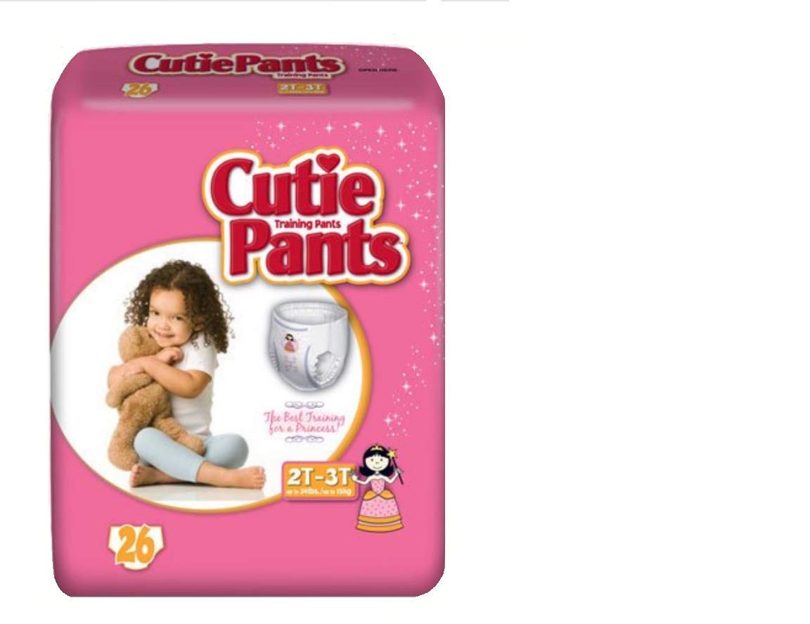 First Quality Disposable Youth Training Pants - Pull-On Design for Toddlers 2T-3T (Case of #CR7008) | Perfect for Potty Training & Overnight Protection