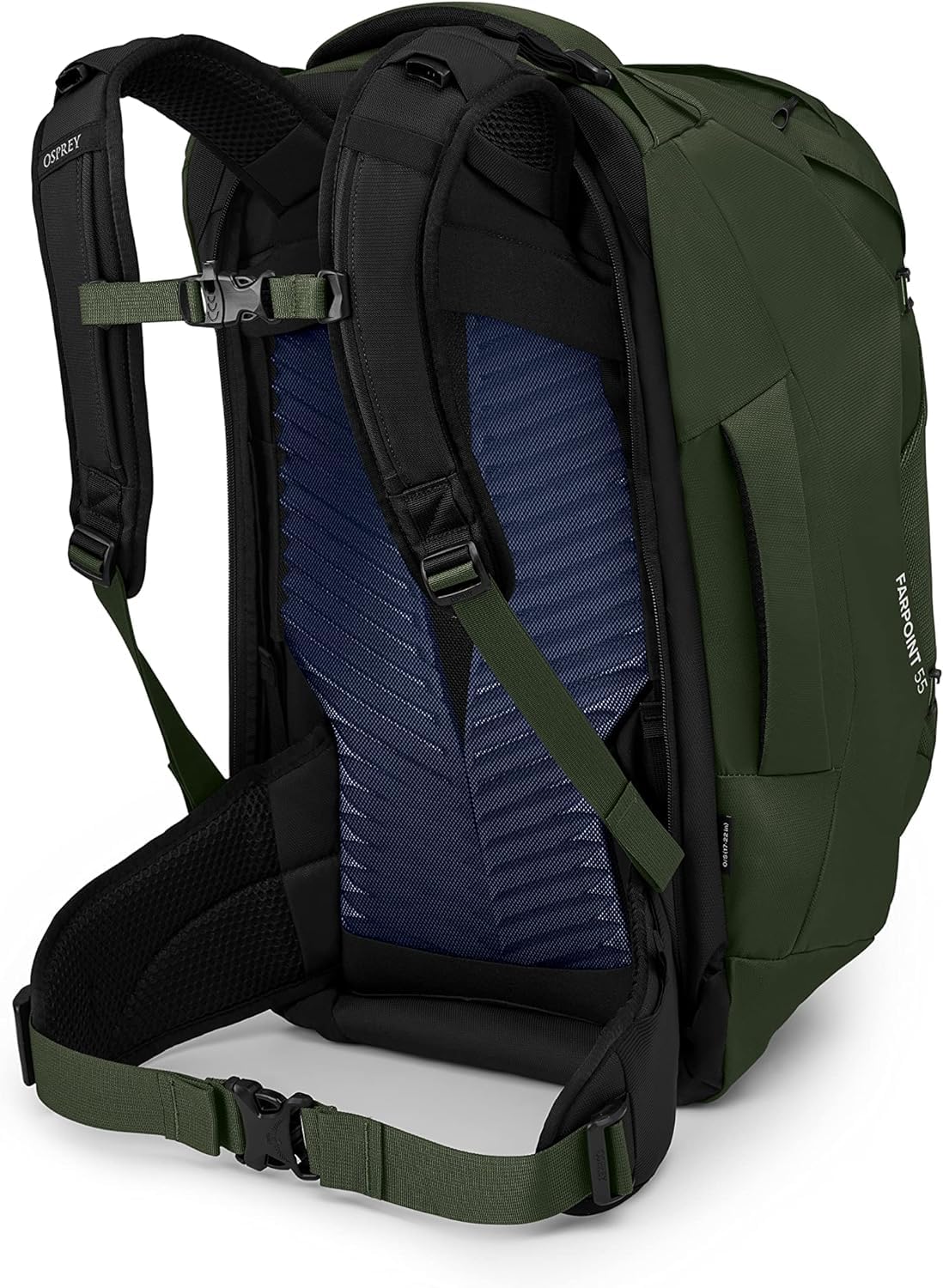 Osprey Farpoint 55L Men's Travel Backpack - Lightweight Hiking Backpack for Outdoor Adventures, Camping & Air Travel - Gopher Green