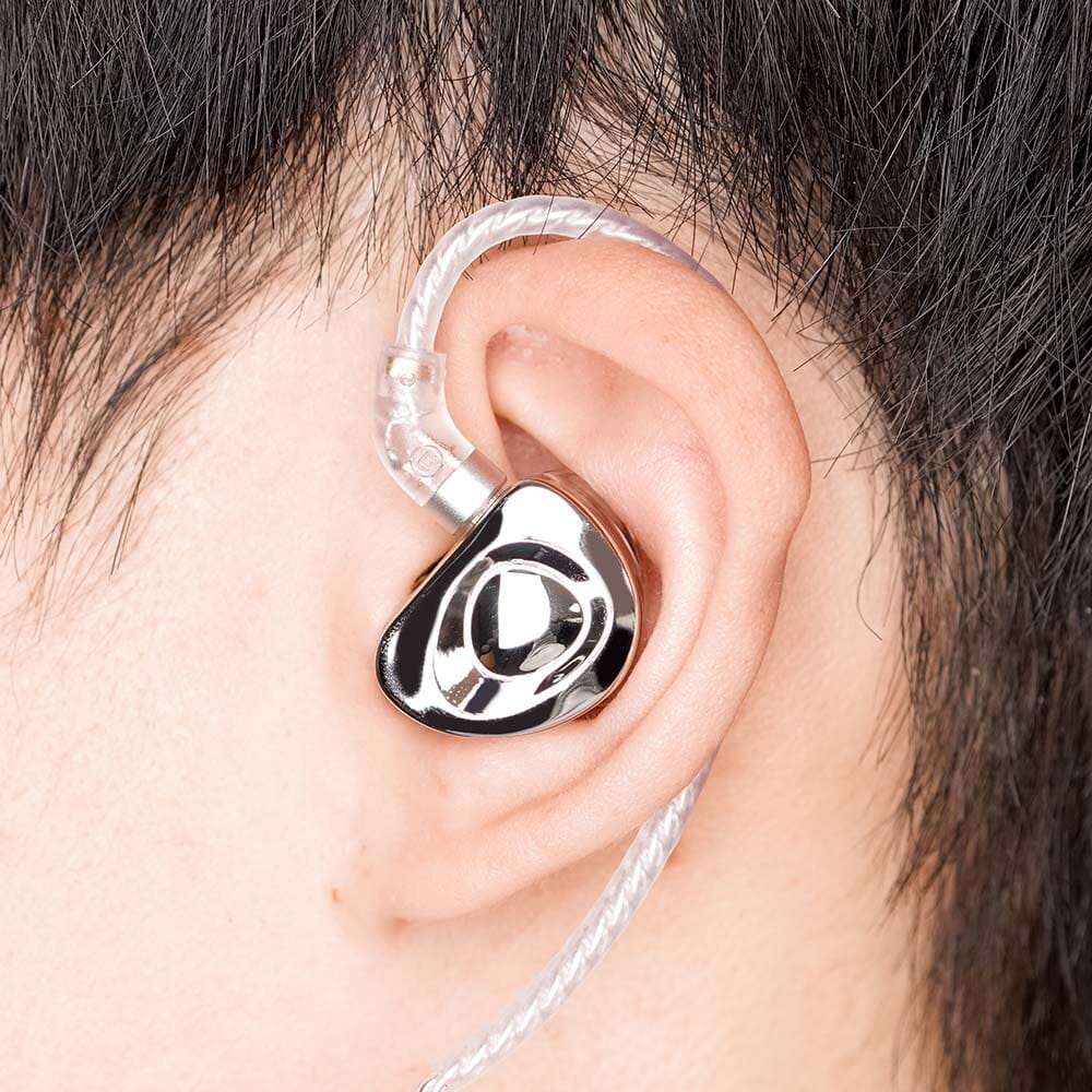 TRN MT4 High Performance Dual Dynamic HiFi In-Ear Monitors - Professional Studio Earphones for Audiophiles, Musicians & Gamers - Perfect for Recording, Mixing & Gaming Sessions