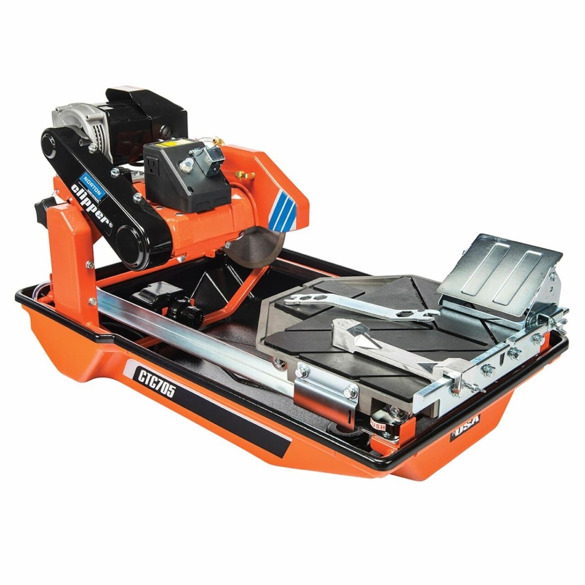 CTC Series 7 Large Electric Tabletop Tile Saw - Professional Ceramic & Porcelain Cutting Tool for Home Renovation & DIY Projects