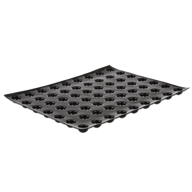 Flexipan Micro Mini Half Spheres Silicone Baking Mold - 63 Cavities for Cake, Chocolate, Candy, Desserts - Perfect for Home Baking, Party Treats & Holiday Cooking