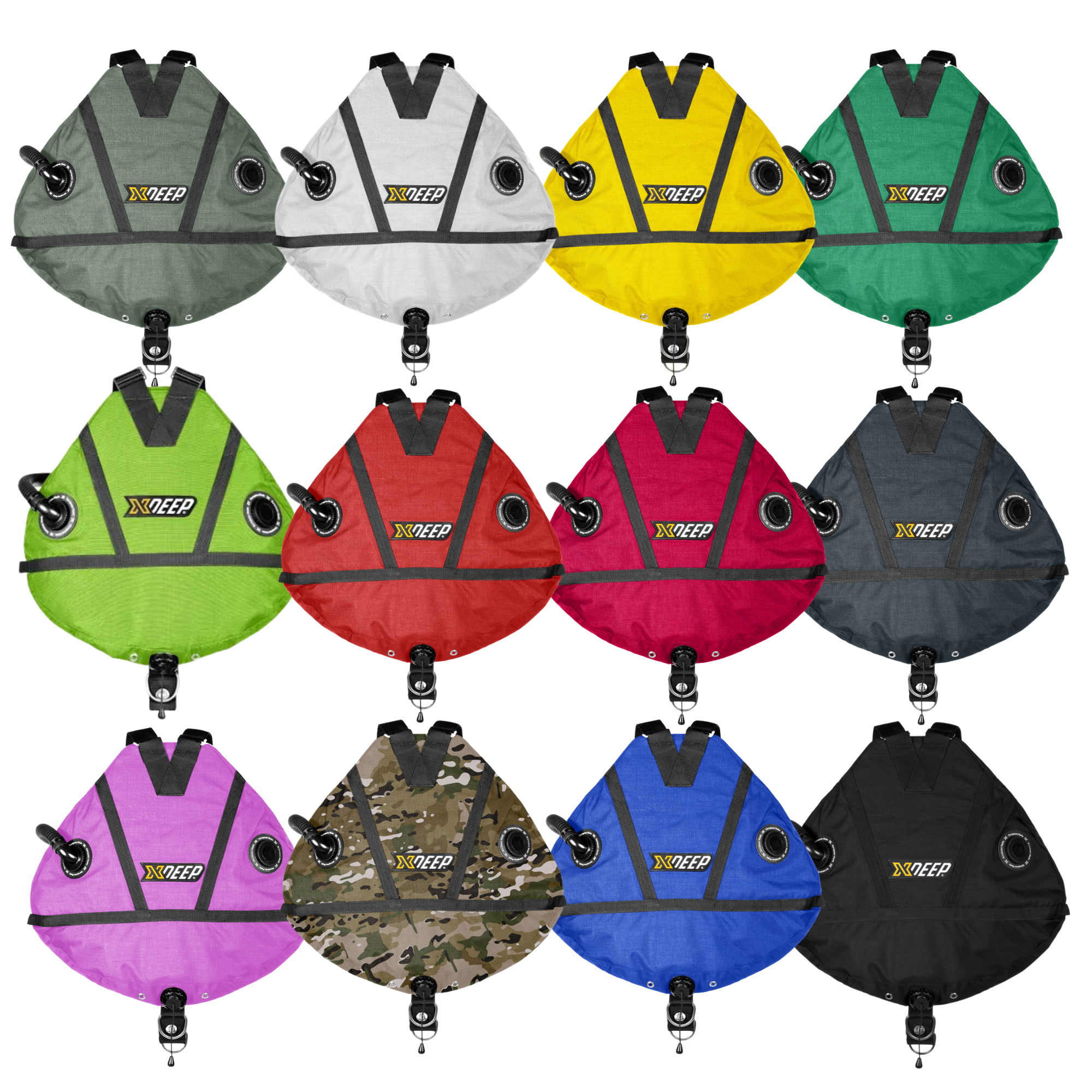 XDeep Stealth 2.0 REC RB Wing Only - Special Order Colors | Premium Scuba Diving Gear for Professional Divers | Perfect for Deep Sea Exploration and Underwater Photography