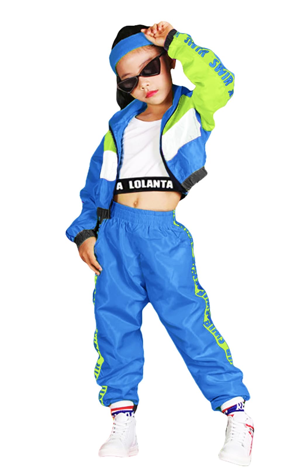 Girls Dance Outfit Set - Hip Hop Modern Jazz Team Performance Costume for Kids & Teens | Perfect for Dance Competitions, Recitals & Stage Performances