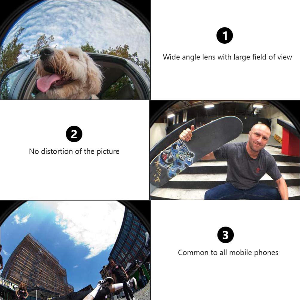 10-in-1 Universal Phone Camera Lens Kit - Wide Angle, Macro, Fisheye, Zoom & More - Premium Aluminum Alloy Mobile Photography Lens Set for iPhone & Android - Perfect for Travel, Vlogging & Creative Photography