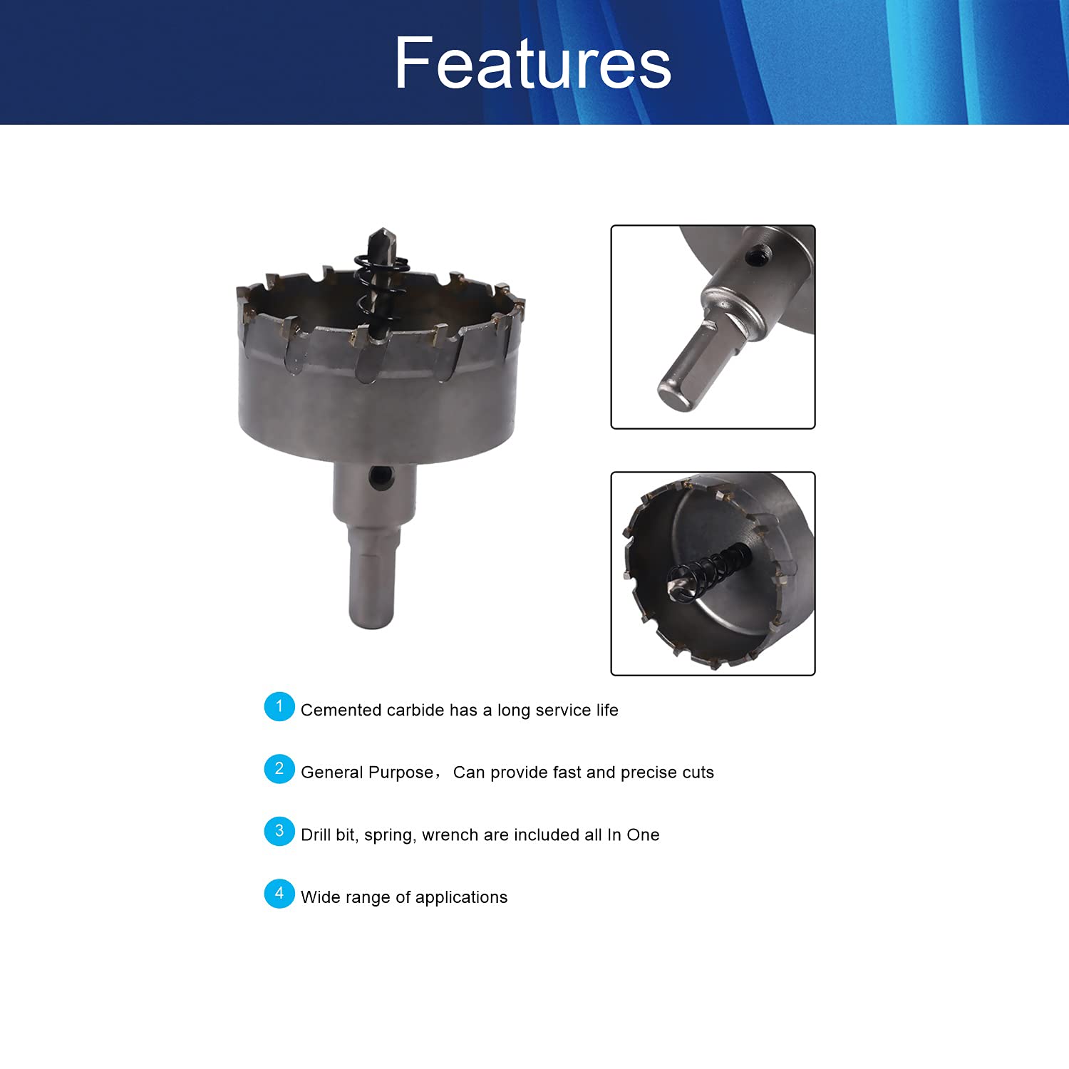 Carbide Hole Saw 2.4