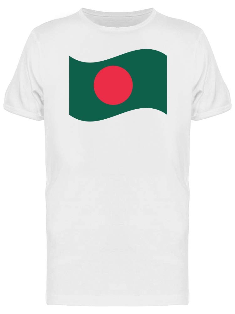 Smartprints Green and Red Flag Graphic T-Shirt for Men - Casual Streetwear, Patriotic Style, Comfortable Cotton Tee for Everyday Wear