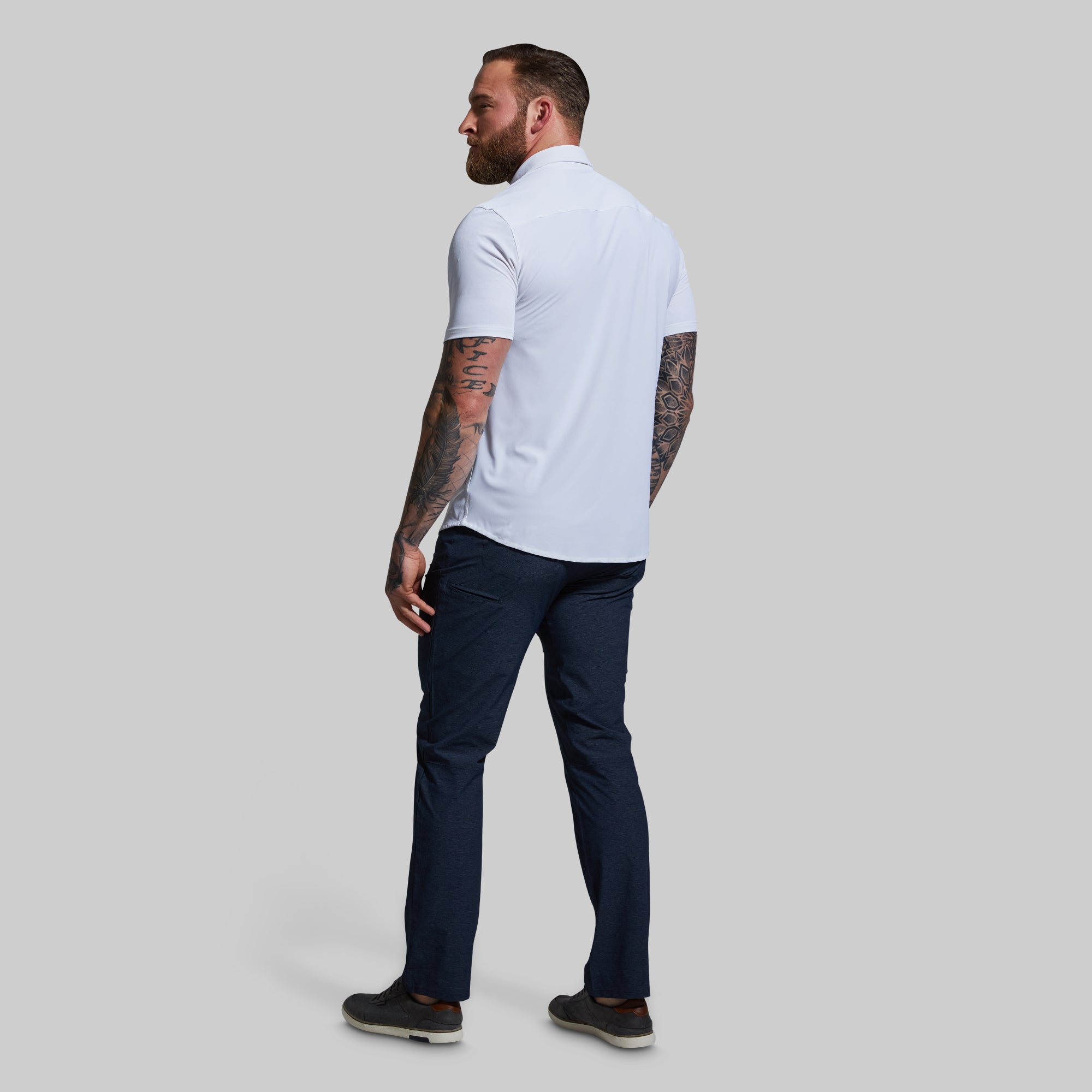 **Men's Traverse Pants - Navy Blue Outdoor Hiking & Travel Adventure Pants for Comfort & Durability**