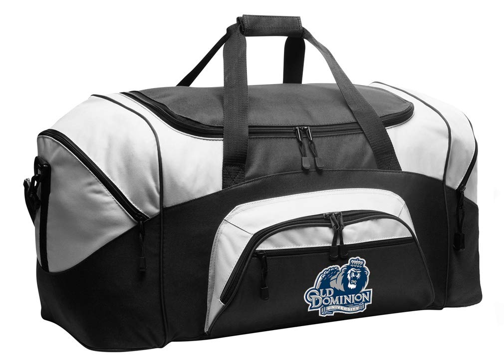 Old Dominion University ODU Large Duffel Bag - Durable Travel Suitcase & Gym Bag for Men & Women - Perfect for College, Sports, Workouts & Weekend Getaways