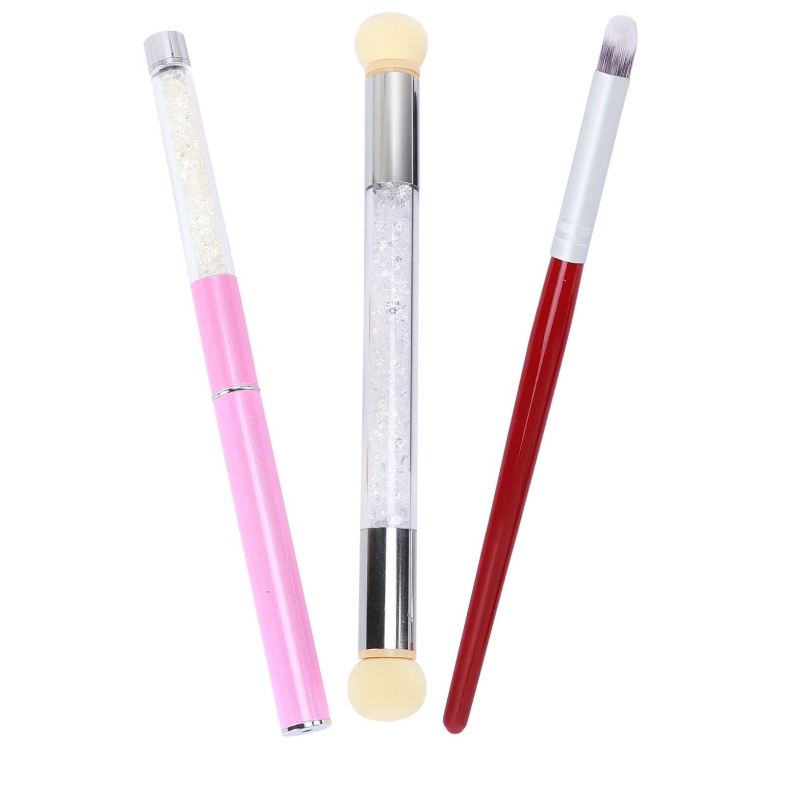 FOMIYES Professional Nail Art Brush Set - Double-End Nail Pen, Sponge Pen & Manicure Tools for Perfect Nail Designs | Ideal for Home, Salon & DIY Nail Art Enthusiasts