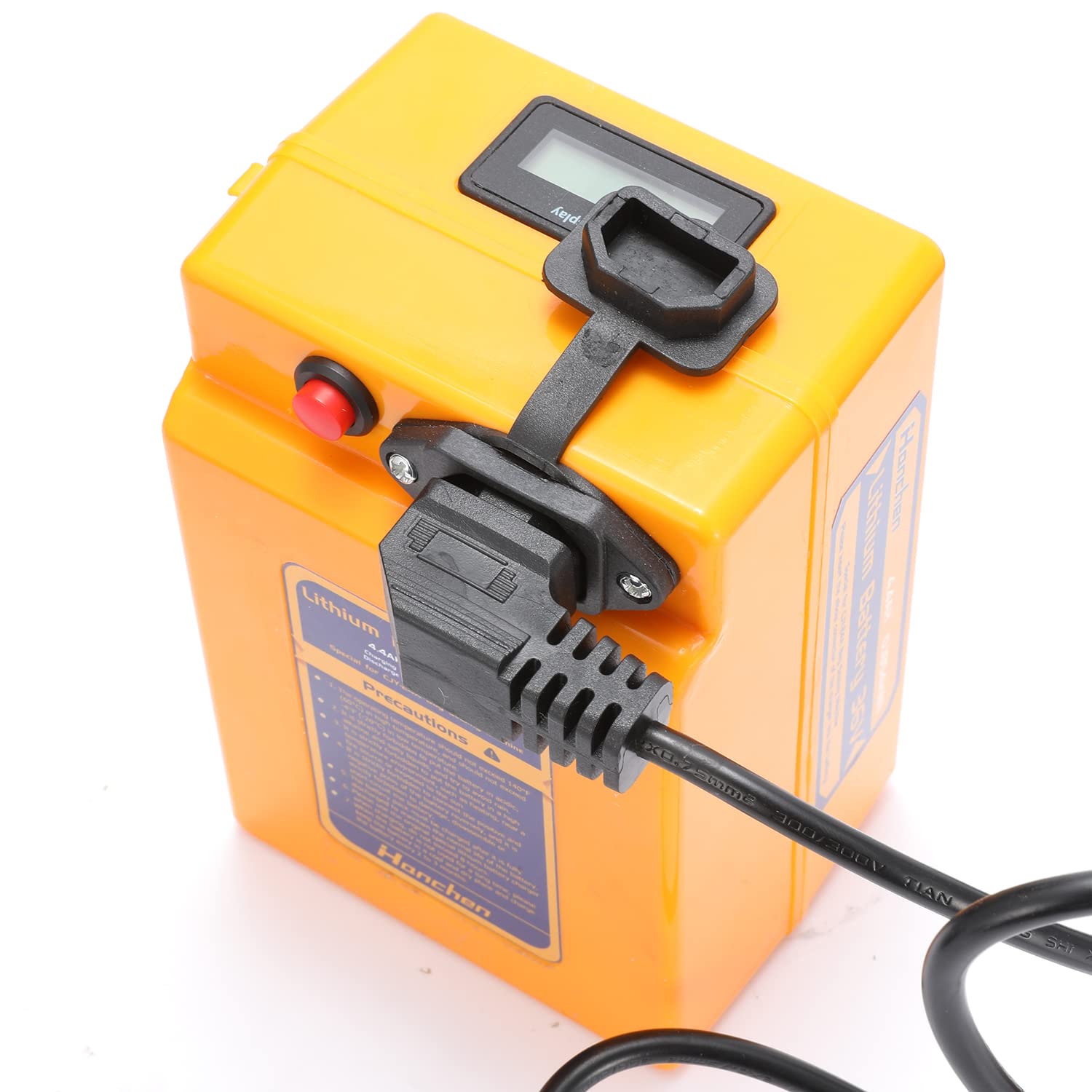 Hanchen Rechargeable Lithium Battery for Portable Bag Sewing Machine - Compatible with Bag Closer, Stitching Machine & Woven Bag Packing - CE Certified (Bare Battery Only) | Ideal for Industrial Packaging, Textile Workshops & On-Site Repairs