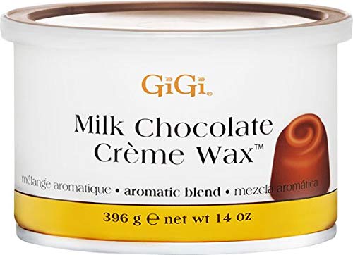 Gigi Milk Chocolate Creme Wax (6 Pack) - Smooth Hair Removal for Legs, Arms & Bikini Line | At-Home Waxing Kit for Women & Men