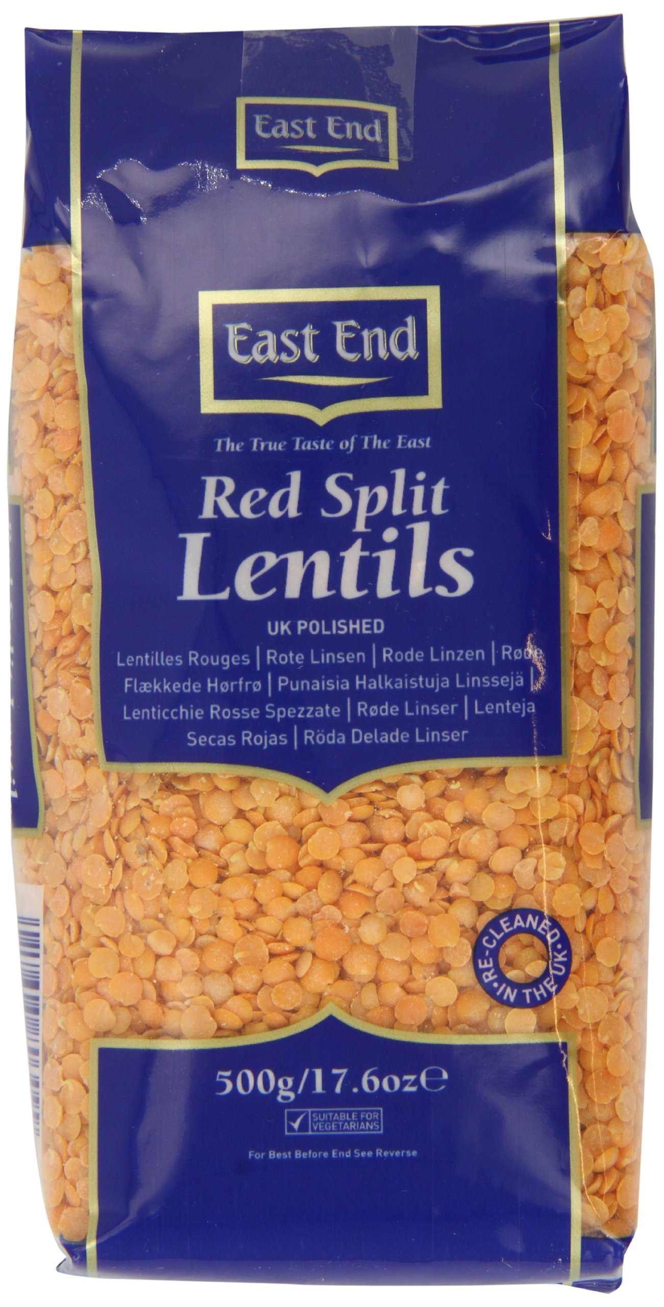 Organic Red Lentils 500g | Non-GMO, Gluten-Free | Perfect for Soups, Stews & Indian Dal Dishes | Bulk Pantry Staple
