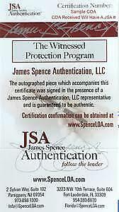 Authentic Daunte Culpepper Minnesota Vikings Signed Purple Football Jersey with JSA ITP Certificate - Perfect for NFL Collectors, Sports Memorabilia Displays & Vikings Fan Gifts
