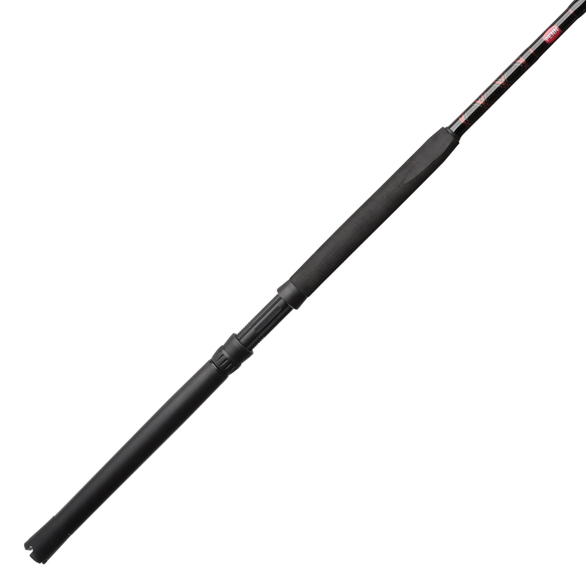Rampage® Spinning Boat Fishing Rod - Saltwater & Freshwater Fishing Rod for Offshore & Inshore Angling - Perfect for Deep Sea, Pier, and Kayak Fishing