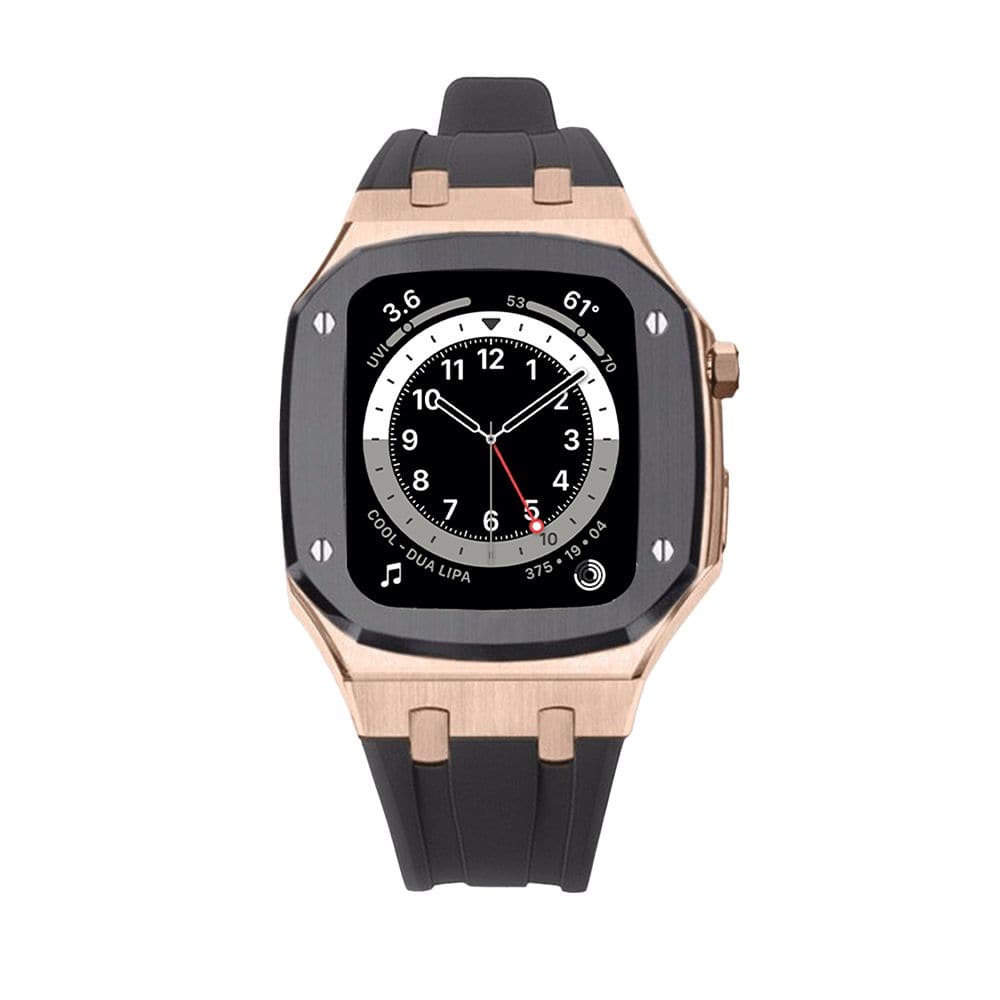 Apple Watch Rugged Rubber Case for iWatch Series 6/7 - Shockproof Protective Cover for Outdoor Sports & Fitness Activities