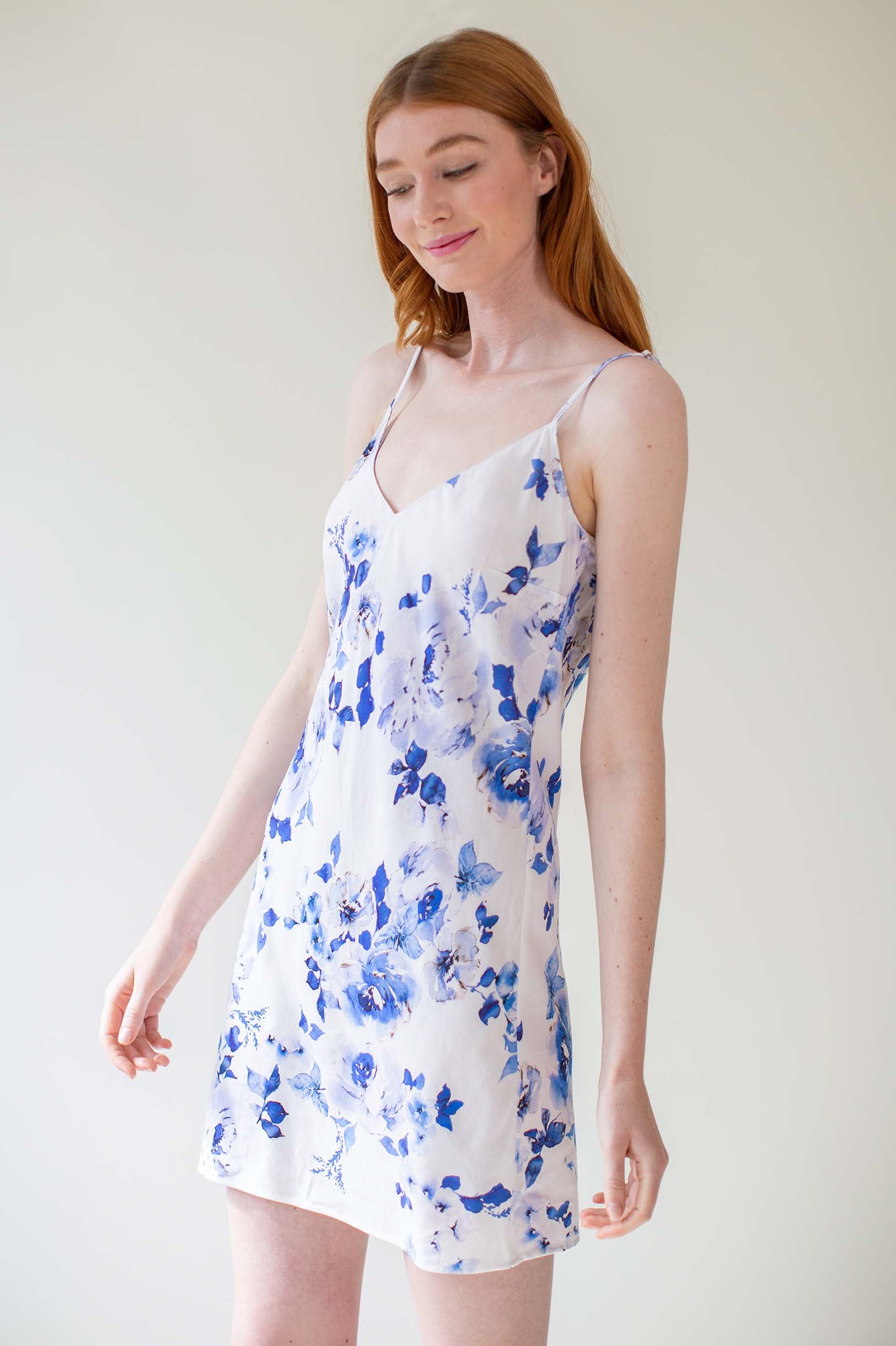 Botanical Love Bias Cut Slip Dress - Floral Pink Summer Dress for Women | Perfect for Beach Vacations, Date Nights & Boho Chic Outfits