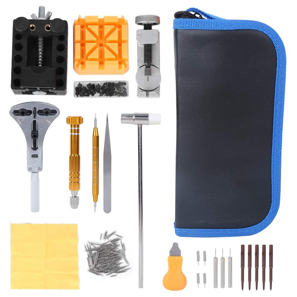 Professional 149Pcs Watch Repair Tool Kit - ABS & Stainless Steel for Watchmakers | Watch Band Removal & Maintenance