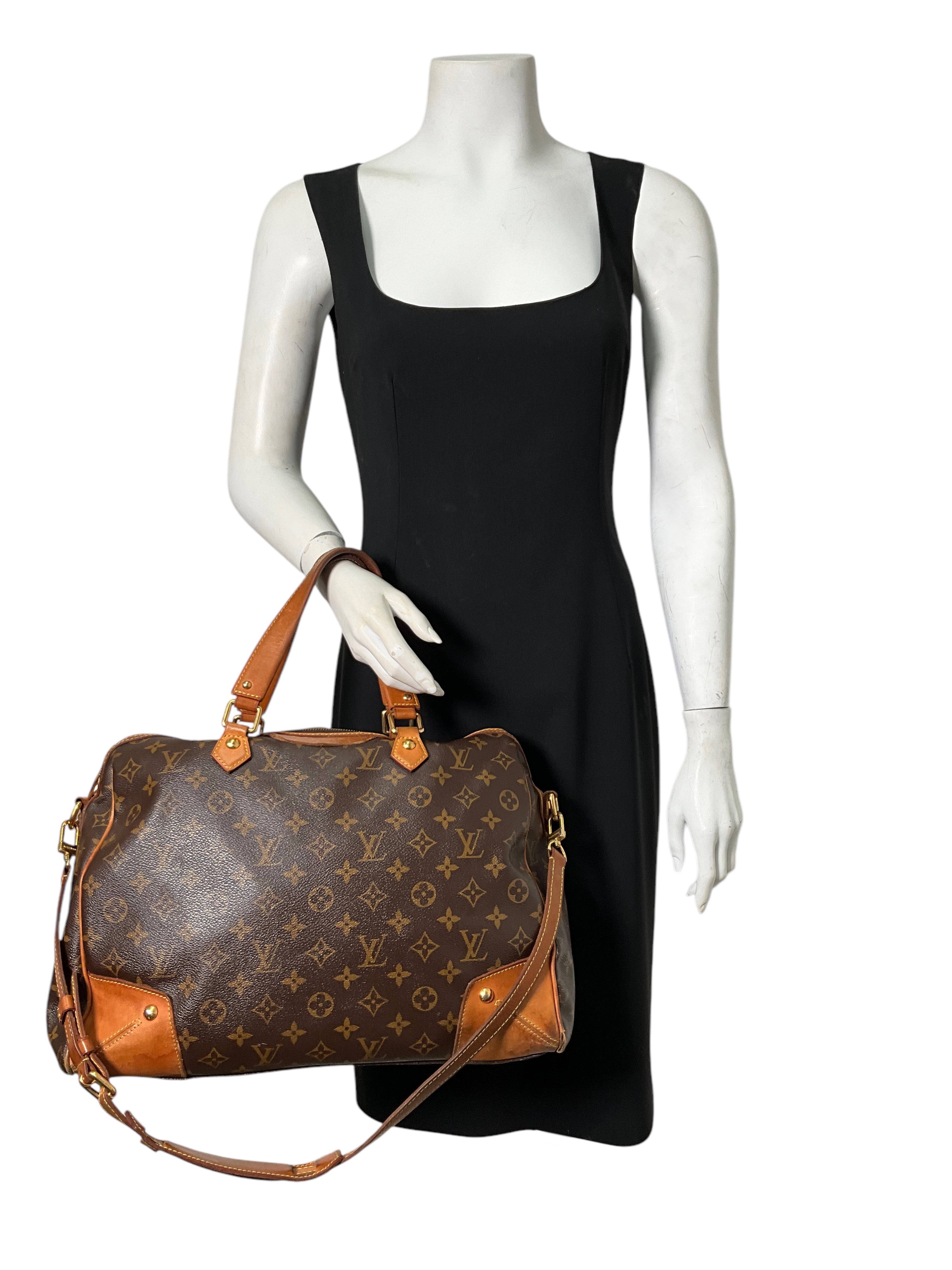 Authentic Louis Vuitton Monogram Retiro GM Handbag - Luxury Tote Bag for Women, Travel & Everyday Use