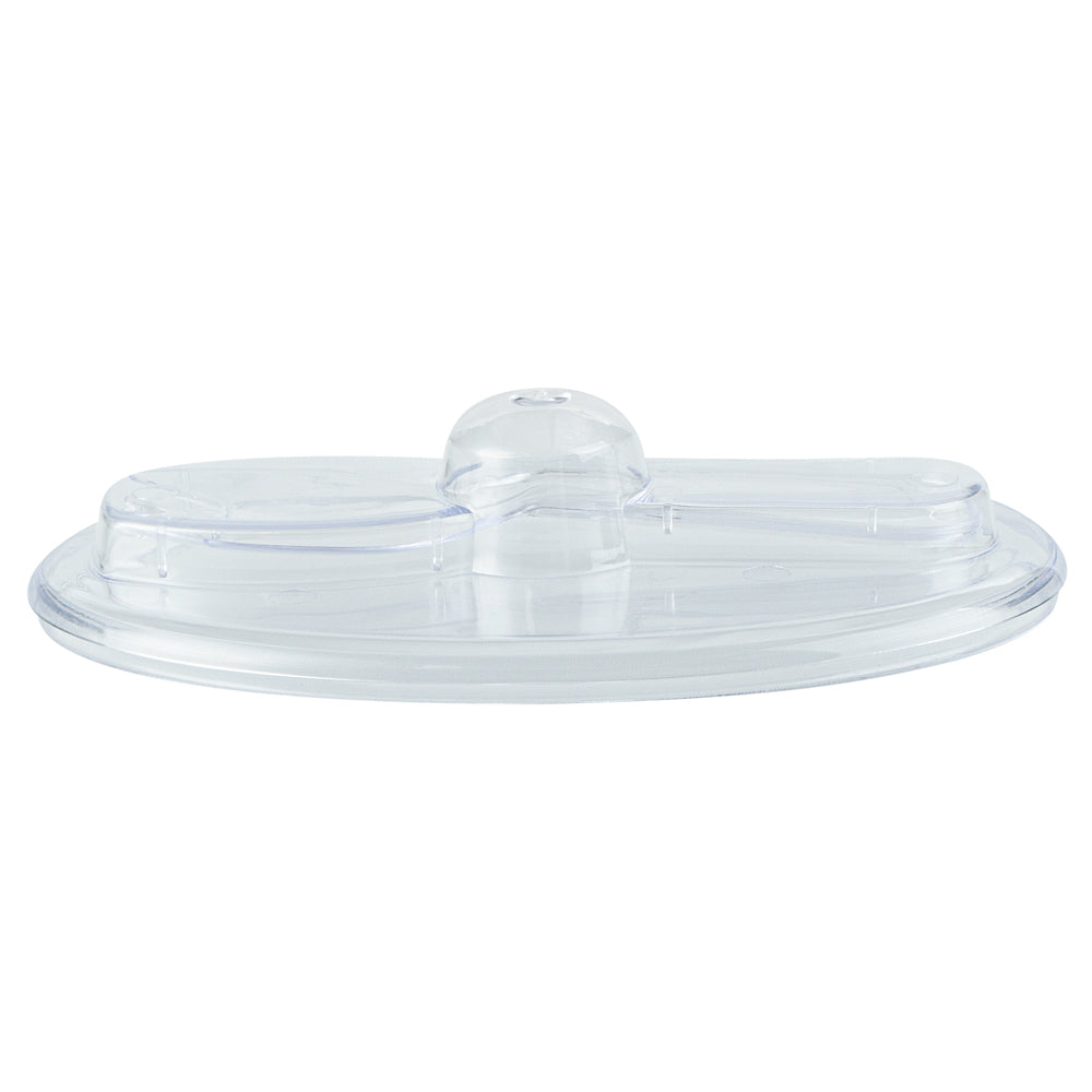4 oz Clear Plastic Deli Containers with Lids & Sporks - 100 Pack (4.5