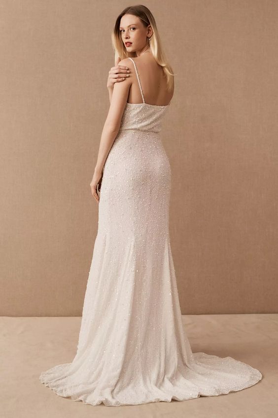bhldn Rae Gown - Elegant Wedding Dress for Brides | Perfect for Beach, Garden & Formal Ceremonies