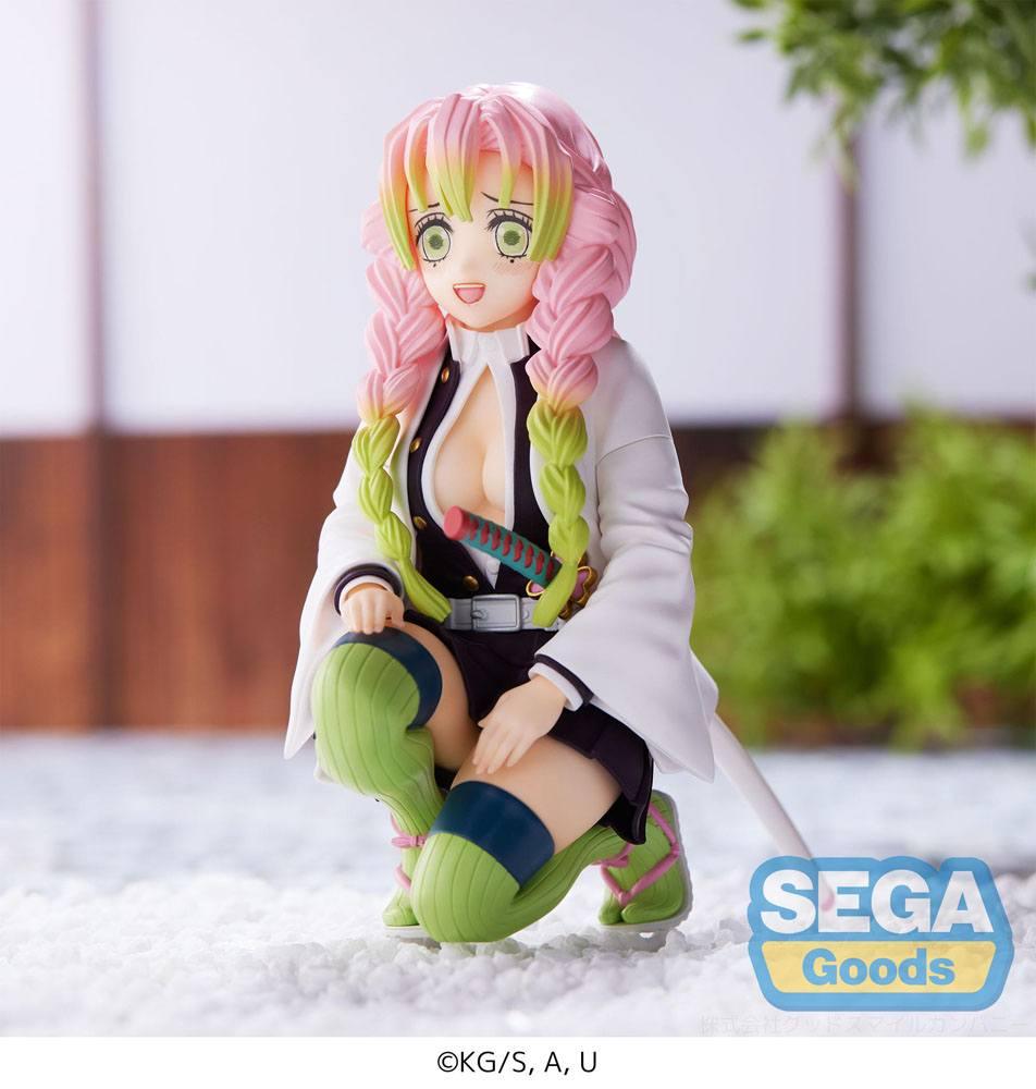 Demon Slayer: Kimetsu no Yaiba Mitsuri Kanroji Hashira Meeting Perching PM Figure - Anime Collectible for Fans & Decor | Perfect for Display, Gifts & Cosplay Events | Release Date: January 2023