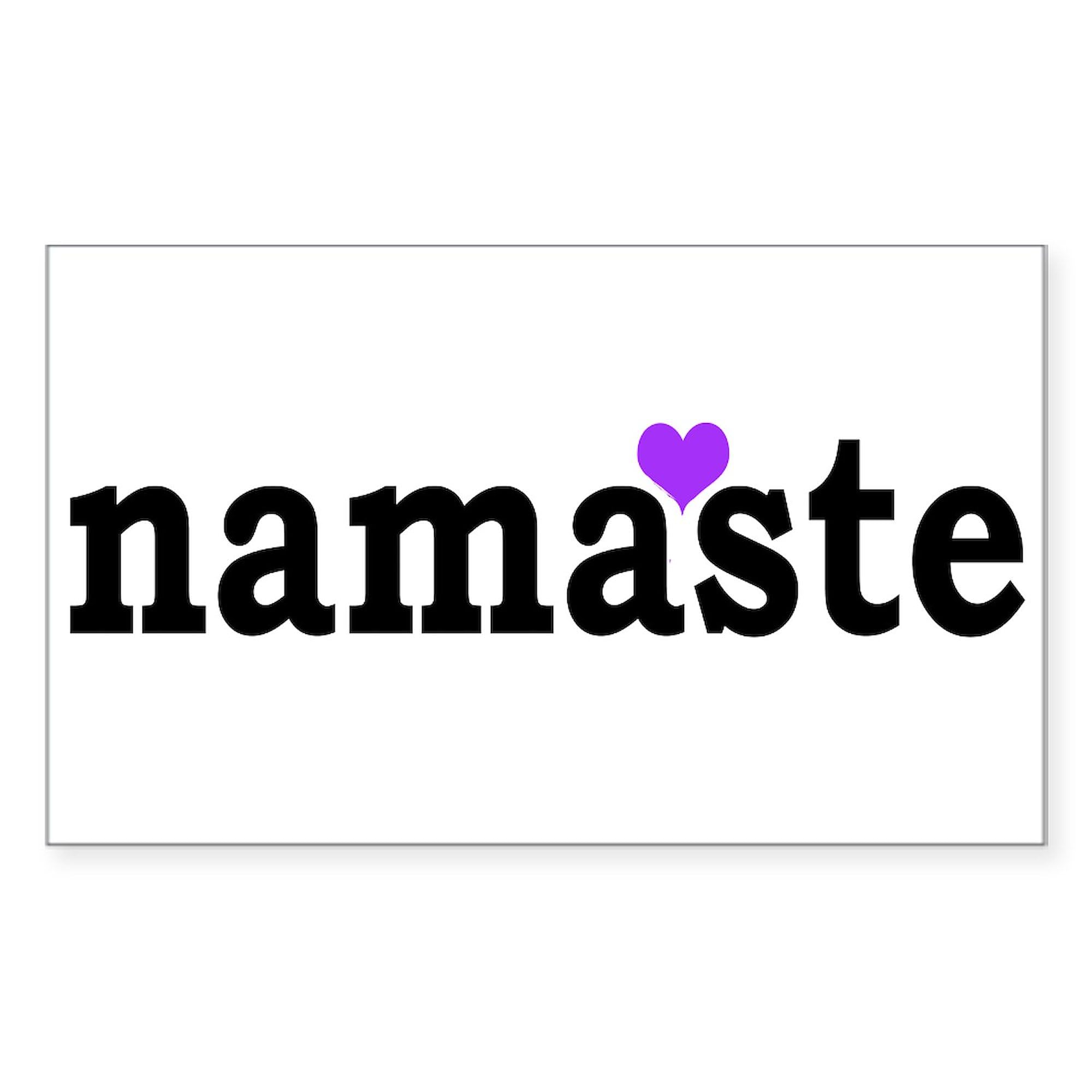 Namaste Sticker - Durable Car Decal for Yoga Lovers