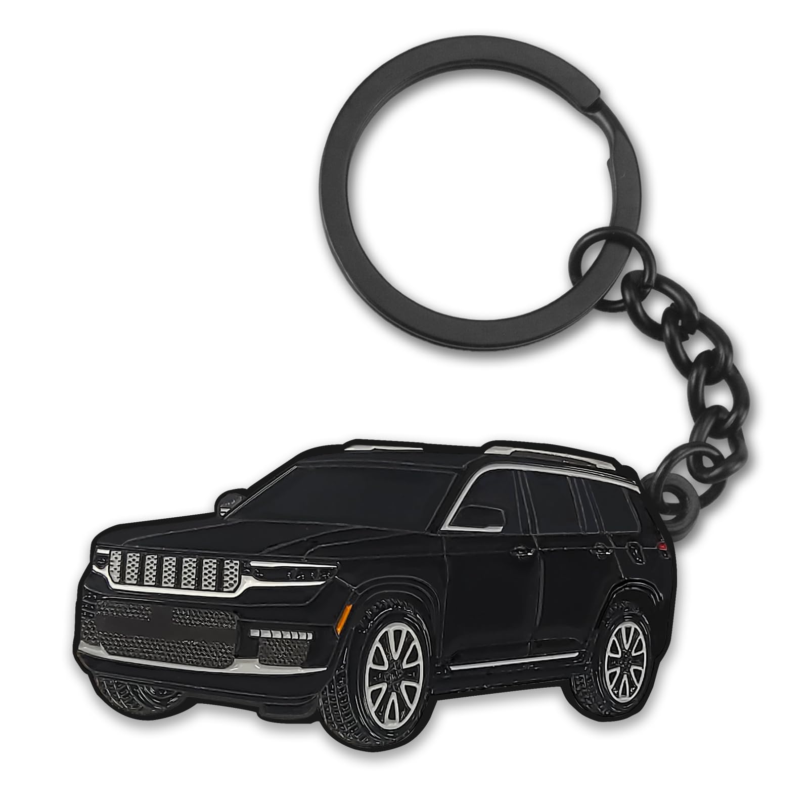 Jeep Grand Cherokee Keychain - Durable Metal Key Accessories for 2011-2022 Models | Perfect Gift for Jeep Lovers & Car Enthusiasts