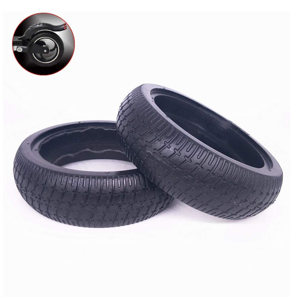 **6.5-Inch Electric Scooter Solid Tires - Non-Slip, Wear & Puncture Resistant - Durable Replacement Tires for Balance Bikes & Scooters - Perfect for Commuting, Off-Road & Urban Riding**