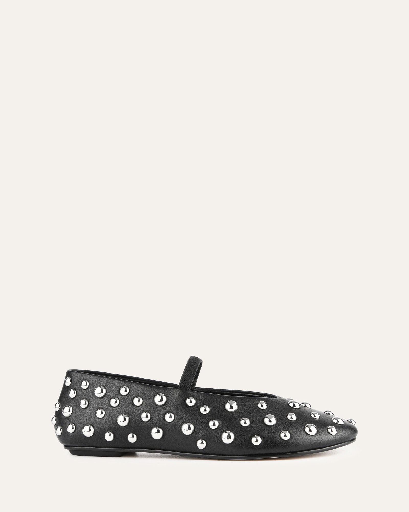**Goldie Black Leather Casual Flats - Comfortable Women's Shoes for Work, Walking & Everyday Wear**