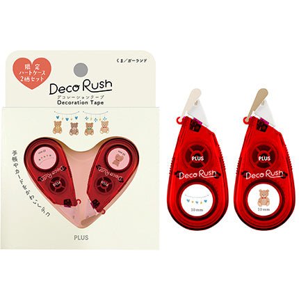 Limited Edition Deco Rush Heart Set - DIY Craft Kit for Valentine's Day, Wedding, Party Decorations | Perfect for Scrapbooking, Gift Wrapping & Home Decor