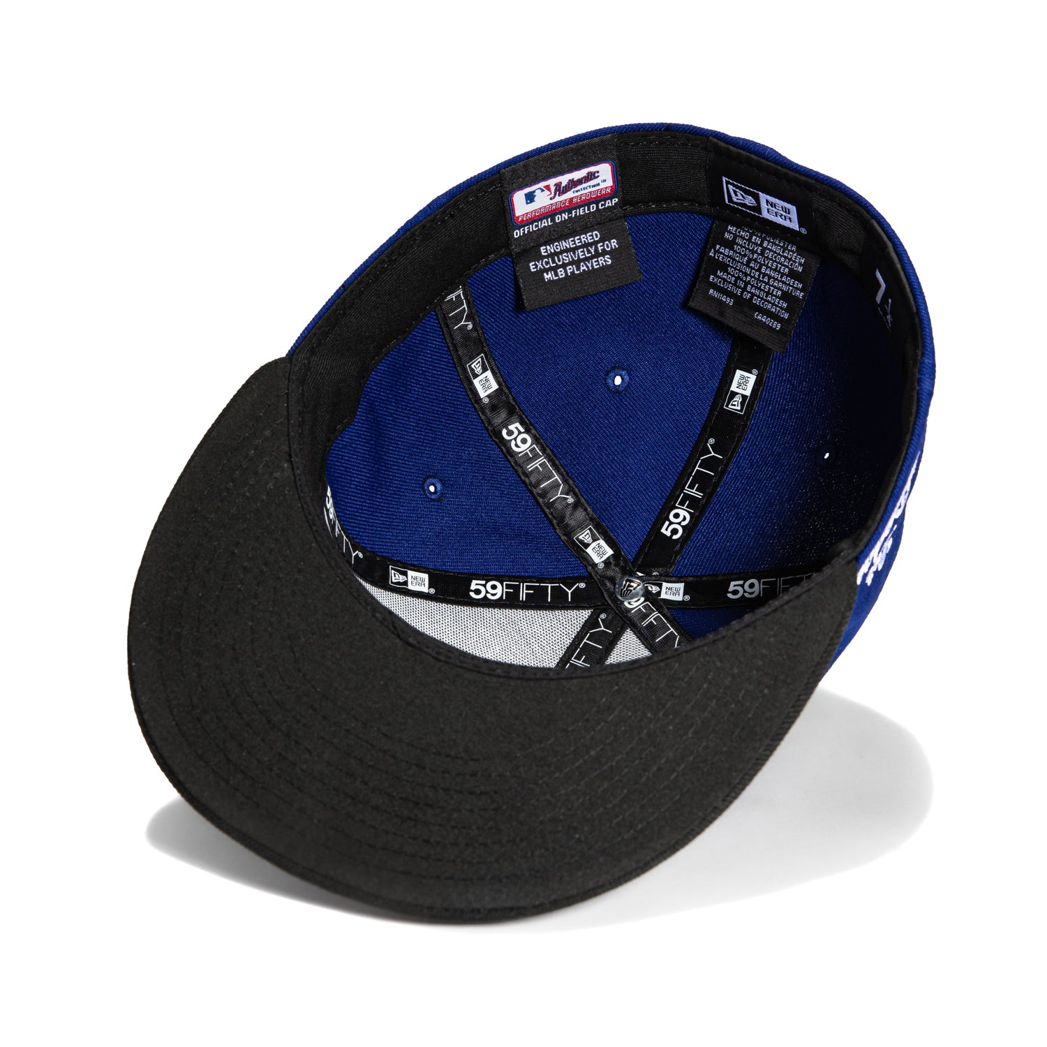 New Era 59Fifty Authentic MLB Los Angeles Dodgers 2024 World Series Patch Snapback Hat - Royal Blue - Official Licensed Baseball Cap for Men & Women - Perfect for Games, Collecting & Streetwear Fashion