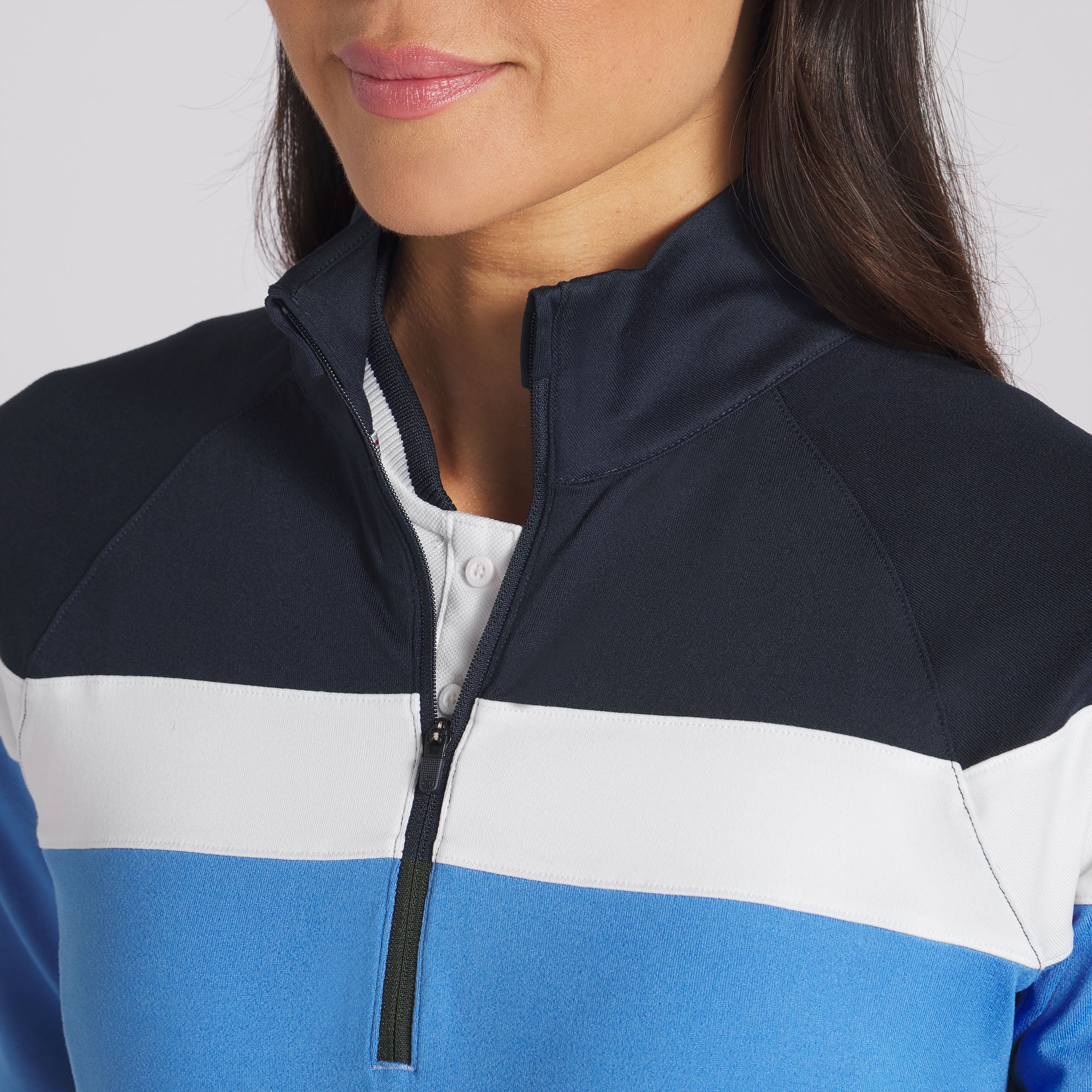 Women's Lightweight 1/4 Zip Golf Pullover - Breathable Moisture-Wicking Performance Top for Golfing, Running & Outdoor Activities