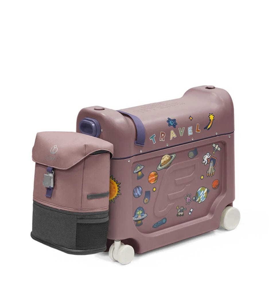 Stokke by JetKids BedBox & Crew Backpack Travel Bundle – Kids In-Flight Sleep Solution & Carry-On Essentials for Airplane Travel
