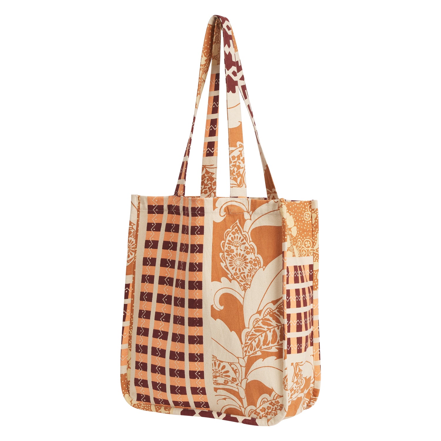 Stylish Heena Tote Bag for Women - Large Canvas Shopper with Zipper Closure - Perfect for Work, Travel, Beach & Everyday Use