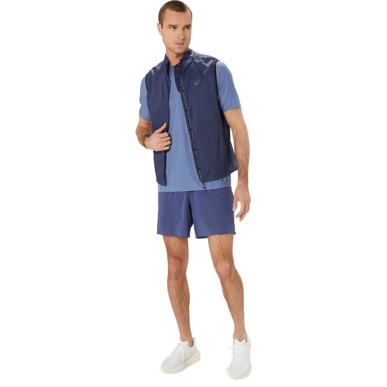 ASICS Men's Metarun Packable Running Vest - Lightweight Breathable Windproof Jacket for Outdoor Jogging, Hiking & Travel