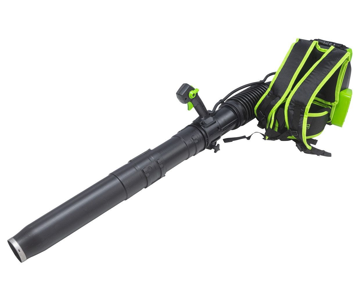 60V 550 CFM Cordless Battery Backpack Leaf Blower with 5.0Ah Battery & Fast Charger - Powerful Yard Cleanup for Leaves, Grass Clippings & Debris