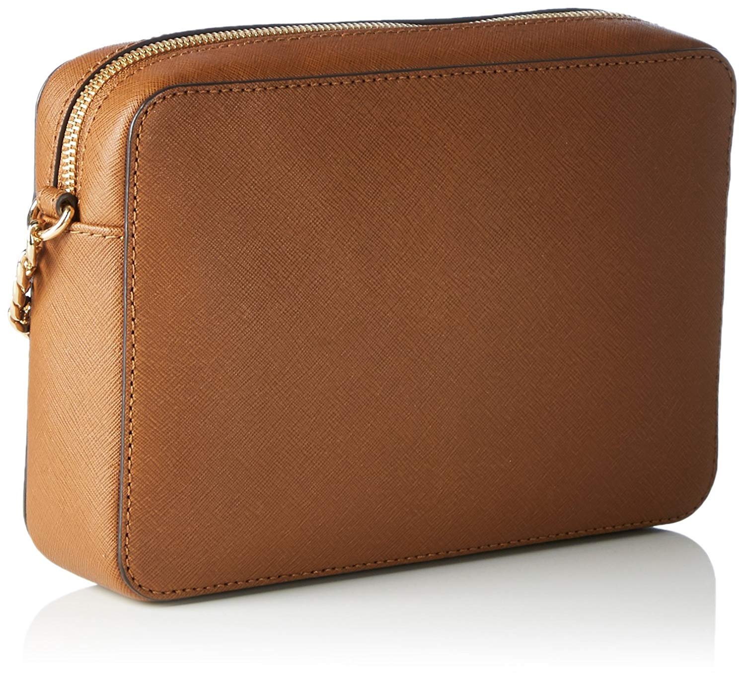 Michael Kors Women's Jet Set Large Crossbody Leather Handbag Purse - Stylish Shoulder Bag for Work, Travel & Everyday Use