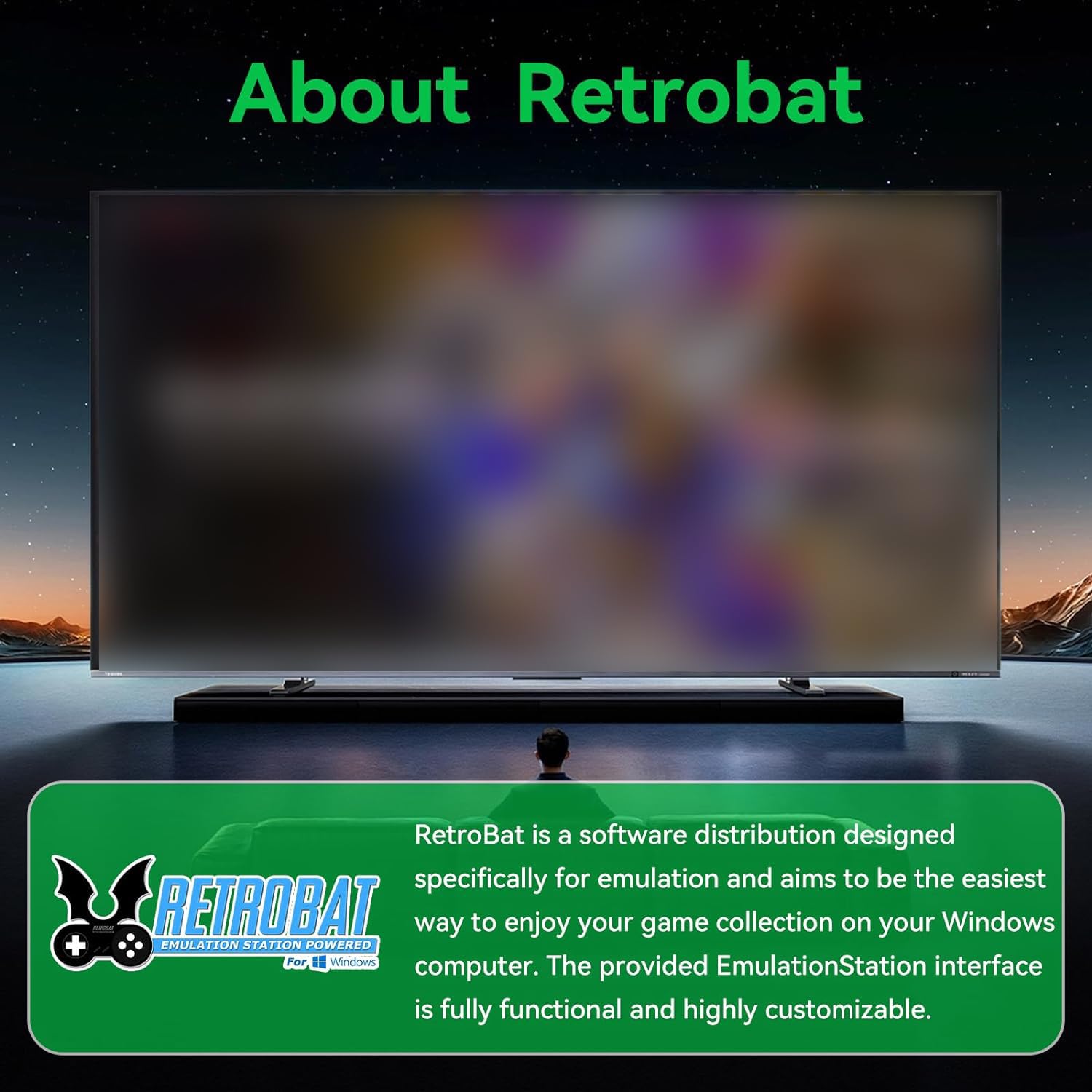 Portable Retro Game Console with 8371 Classic Games - Wireless Plug & Play Emulator for PC - 15 Emulators Included - Perfect for Travel, Gifts & Nostalgic Gaming