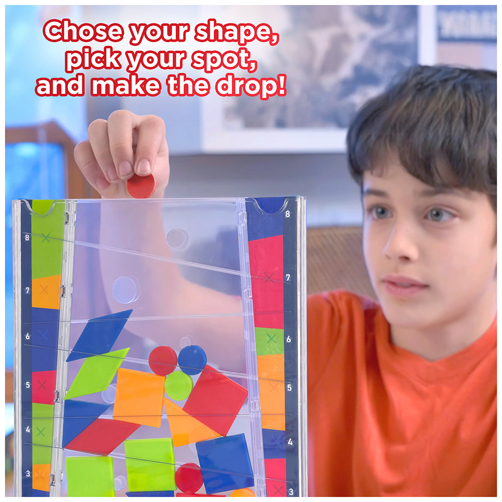 Drop It Version 2 - Fun Family Board Game for Kids & Adults - Perfect for Game Nights, Parties & Indoor Activities