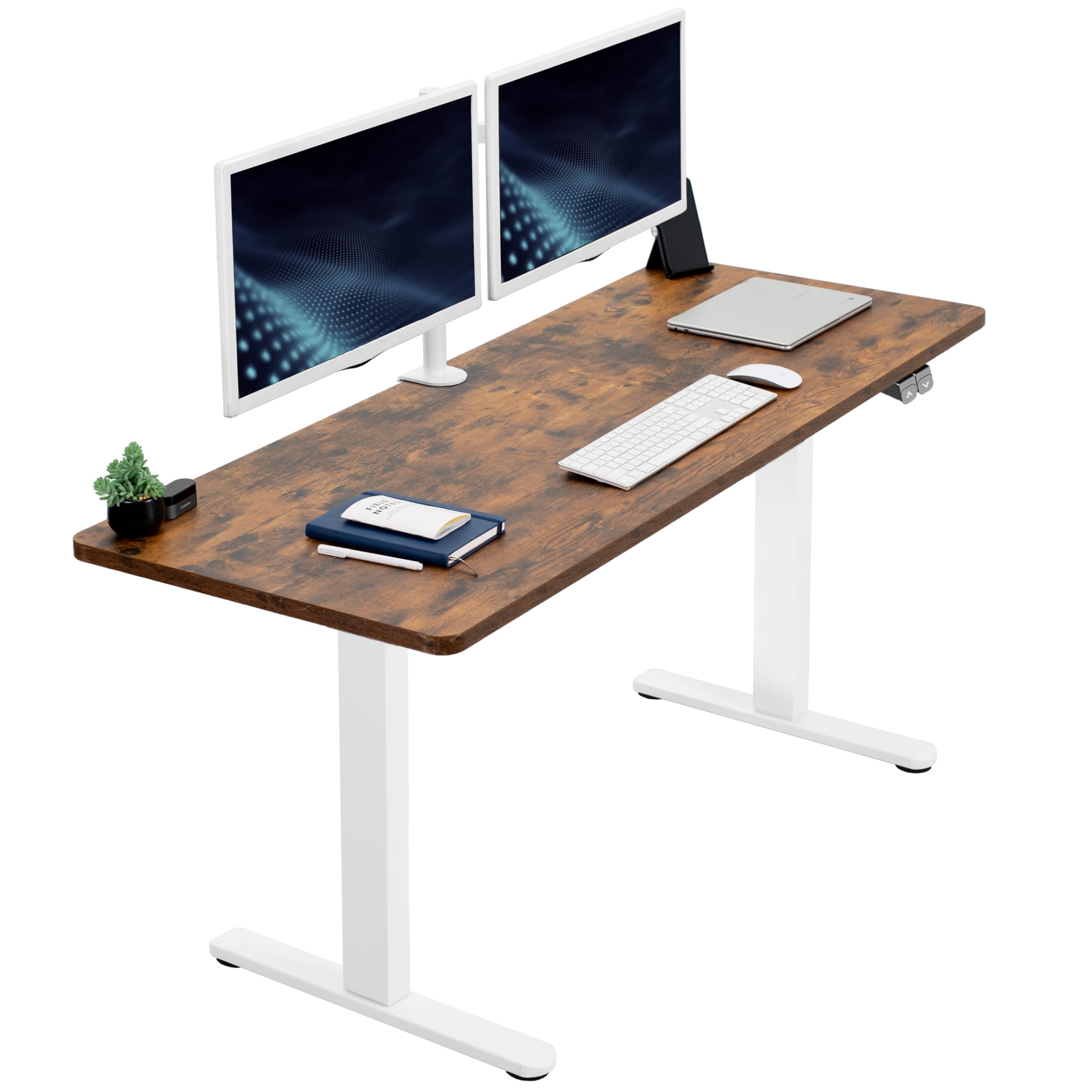 VIVO 60-inch Electric Height Adjustable Standing Desk - 60