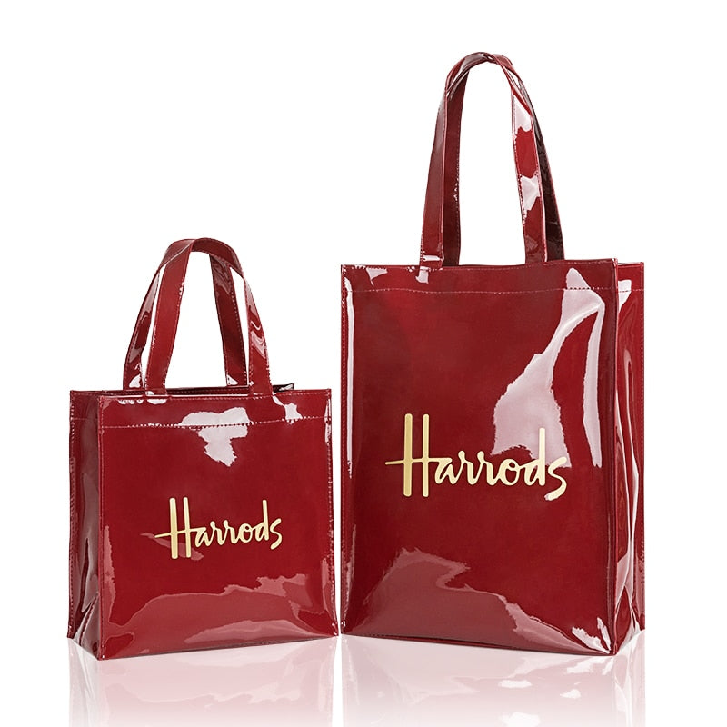 Eco-Friendly Women's Floral Tote Shopping Bag - Reusable Grocery Bag for Beach, Market & Daily Use