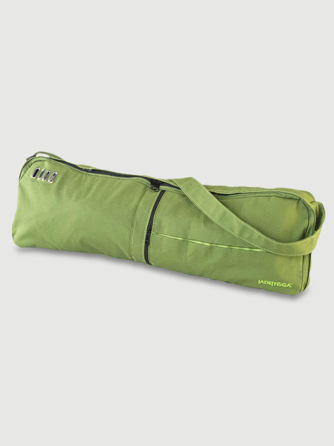 Premium Jade Yoga Macaranga Mat Bag - Eco-Friendly Yoga Mat Carrier for Hot Yoga, Travel & Studio Classes - Perfect for Yoga Enthusiasts & Instructors