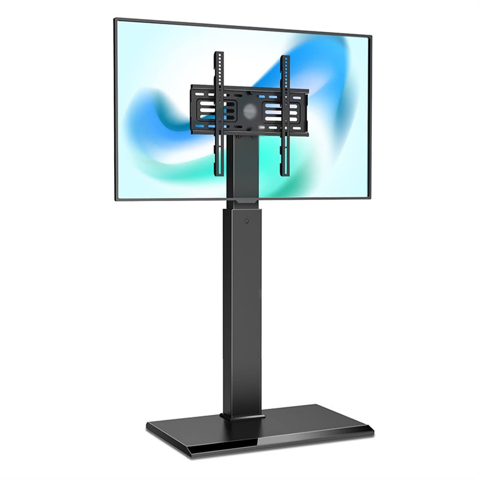 Universal TV Mount Stand for 32-70 Inch LCD TVs - Adjustable Floor-to-Ceiling TV Bracket with Large Shelf - Perfect for Living Room, Bedroom & Home Theater Setup (Size A)