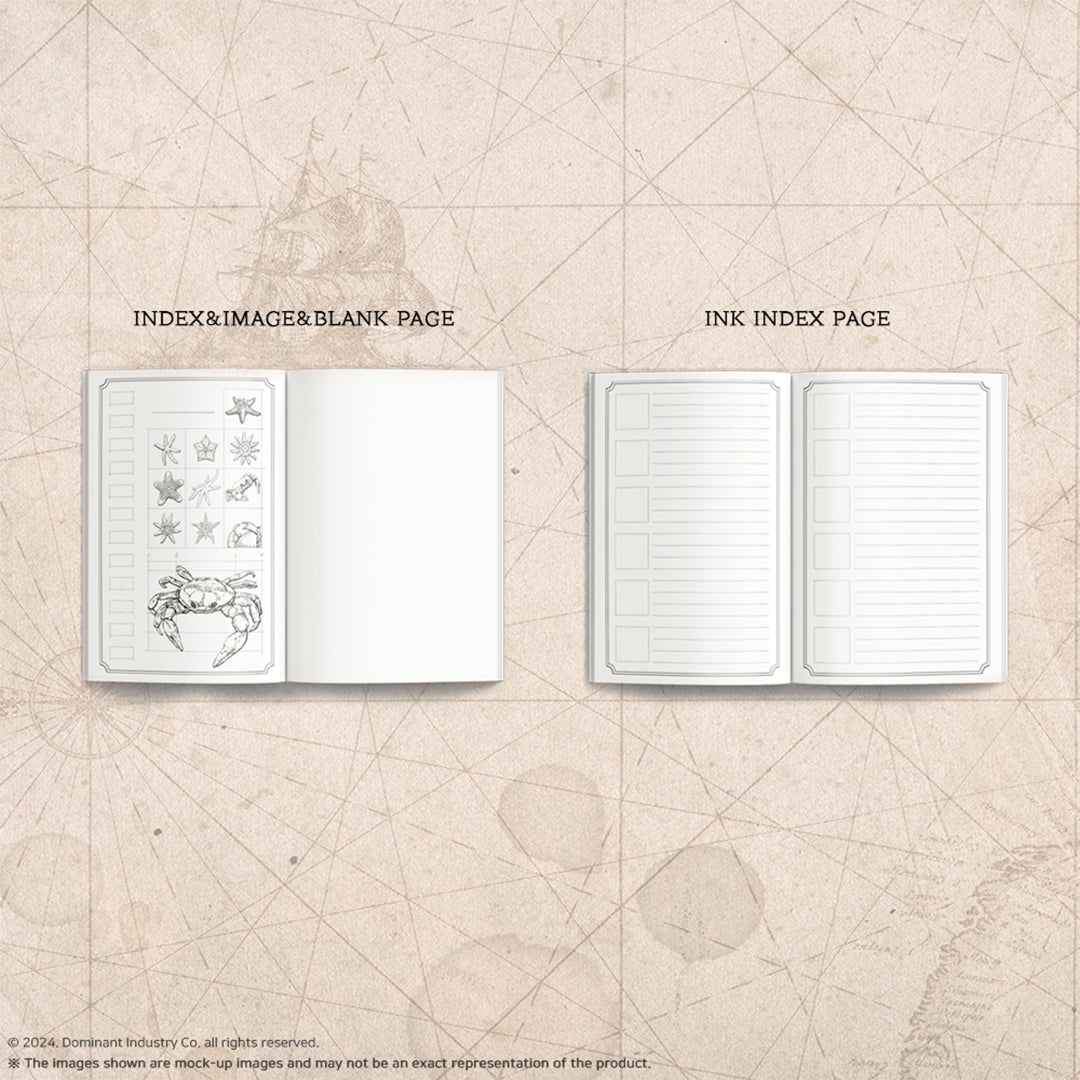 Dominant Industry The Ink Archiving Book - Premium Notebook for Sketching, Calligraphy & Journaling | Perfect for Artists, Writers & Creative Professionals | Waterproof & Durable Design