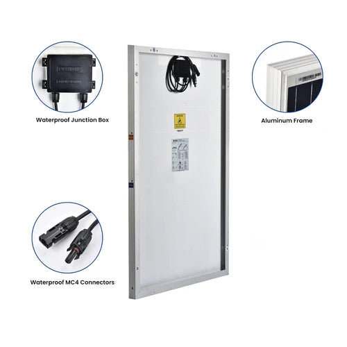 Natures Generator Elite Platinum WE System - Solar Power Generator for Home & Outdoor Use - Emergency Backup Power for Camping, RV, and Off-Grid Living