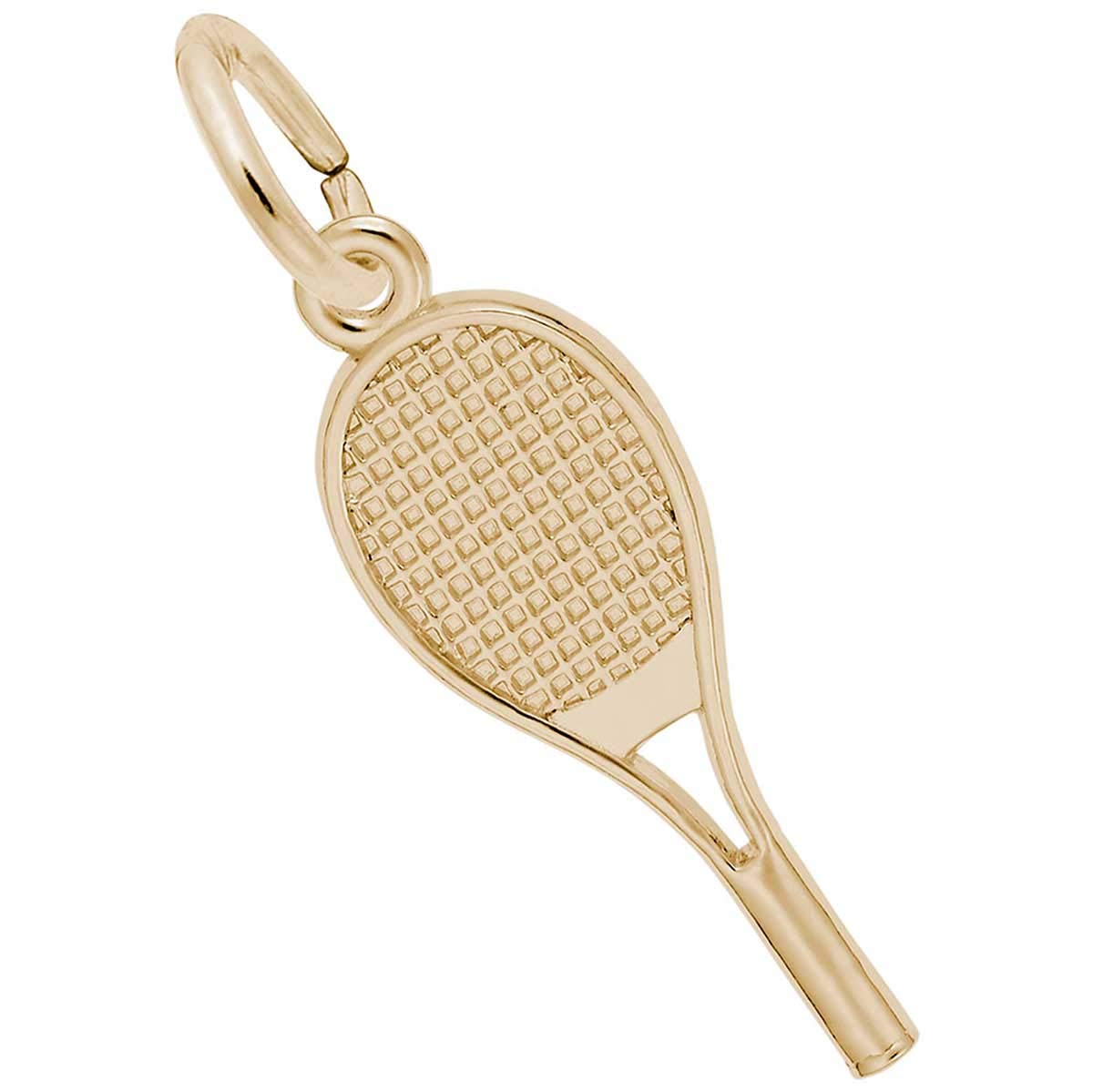 Rembrandt Tennis Charm Bracelet - Sterling Silver Tennis Racket Pendant for Women & Girls - Perfect Gift for Tennis Lovers & Players - Ideal for Matches, Practice & Casual Wear