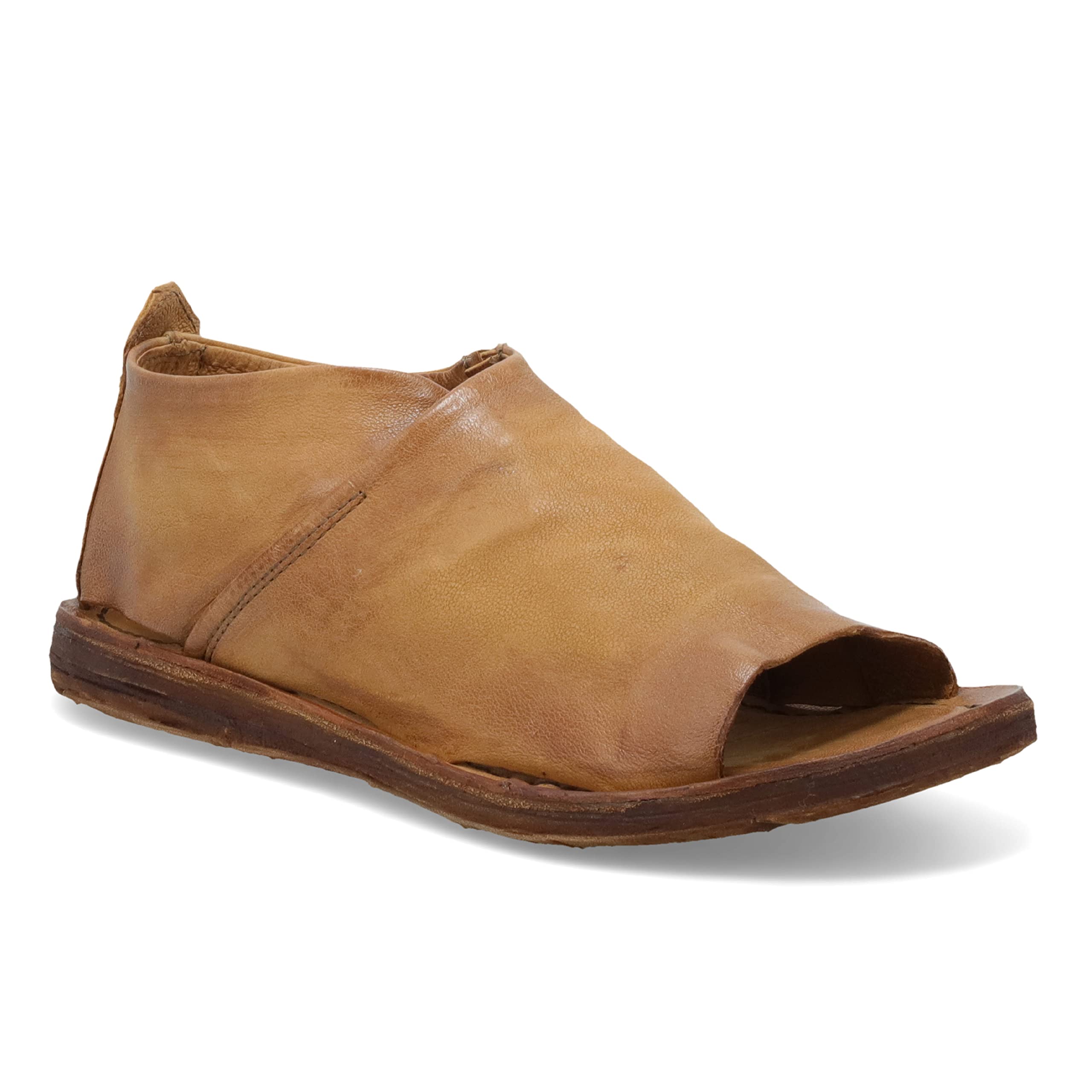 A.S.98 Reiley Women's Leather Sandals - Comfortable Summer Casual Strappy Flat Sandals for Beach, Walking & Outdoor Activities