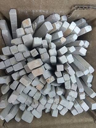 Natural Stone White Slate Pencils - 2kg Bulk Pack for Writing, Drawing & Crafting - Perfect for Schools, Restaurants & DIY Chalkboard Projects