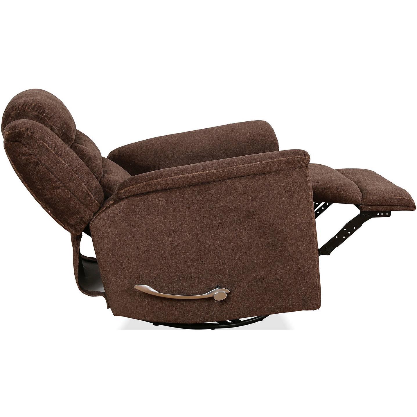 IFDC IF 6346 Fabric Recliner Swivel Glider Chair with Wall-Hugging Technology - Perfect for Living Room, Home Theater, and Nursery Comfort