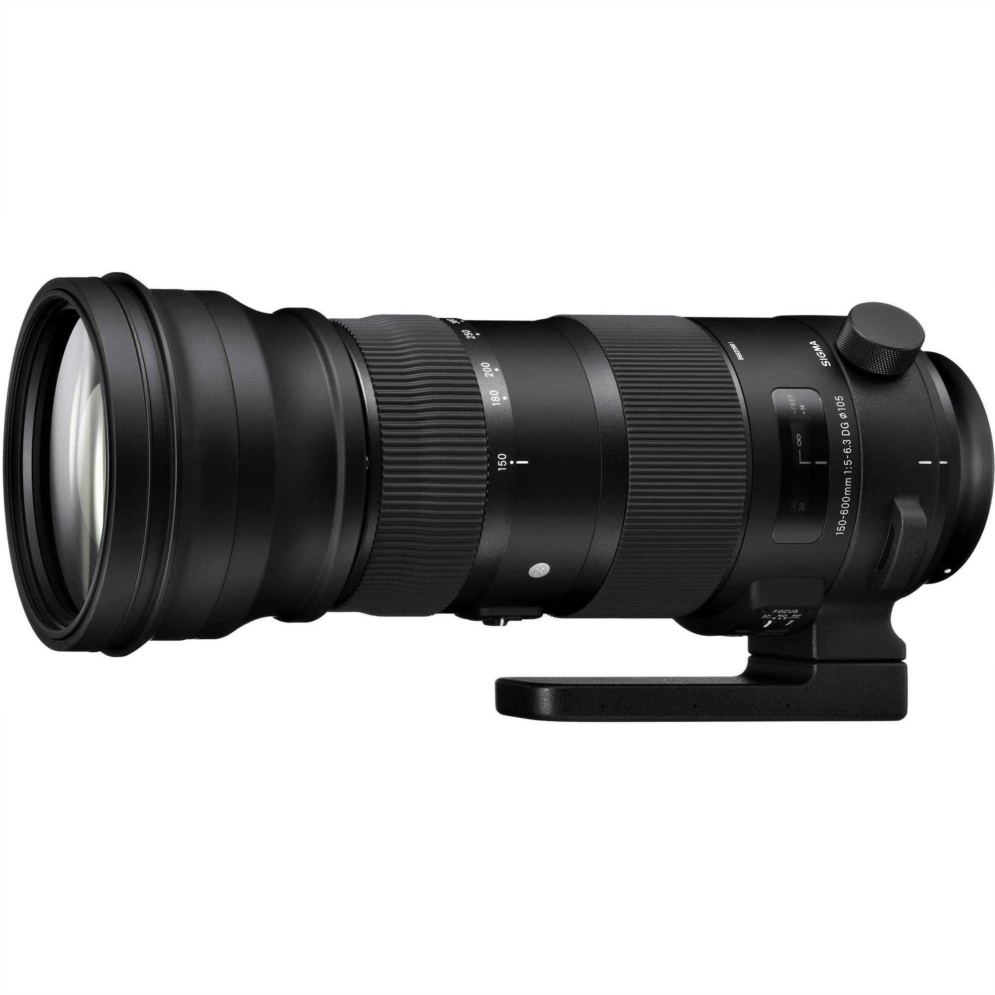 Sigma 150-600mm F5-6.3 DG OS HSM Sports Lens with 1.4x Teleconverter for Nikon F Mount - Professional Telephoto Zoom Lens for Wildlife, Sports & Nature Photography